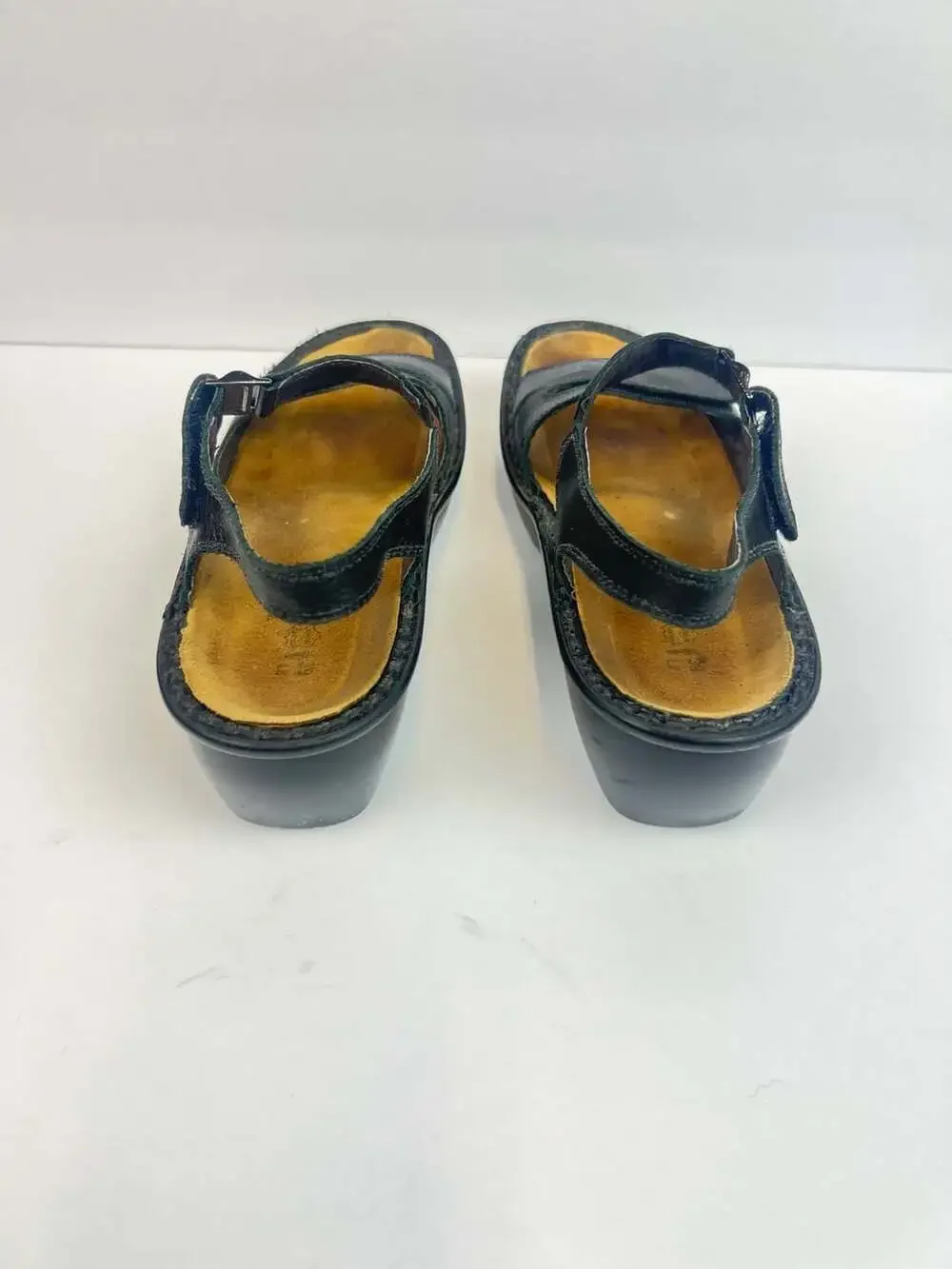 Naot black leather